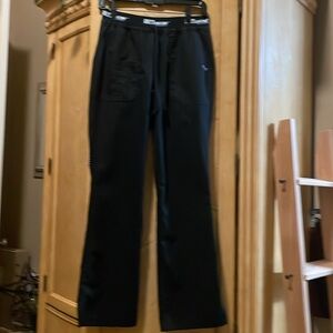 Barco grays anatomy black scrub pants active medical pockets stretch two pair